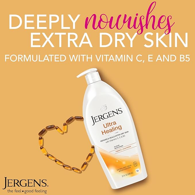 Jergens Ultra Healing Extra Dry Skin Moisturizer Lotion (400ml)