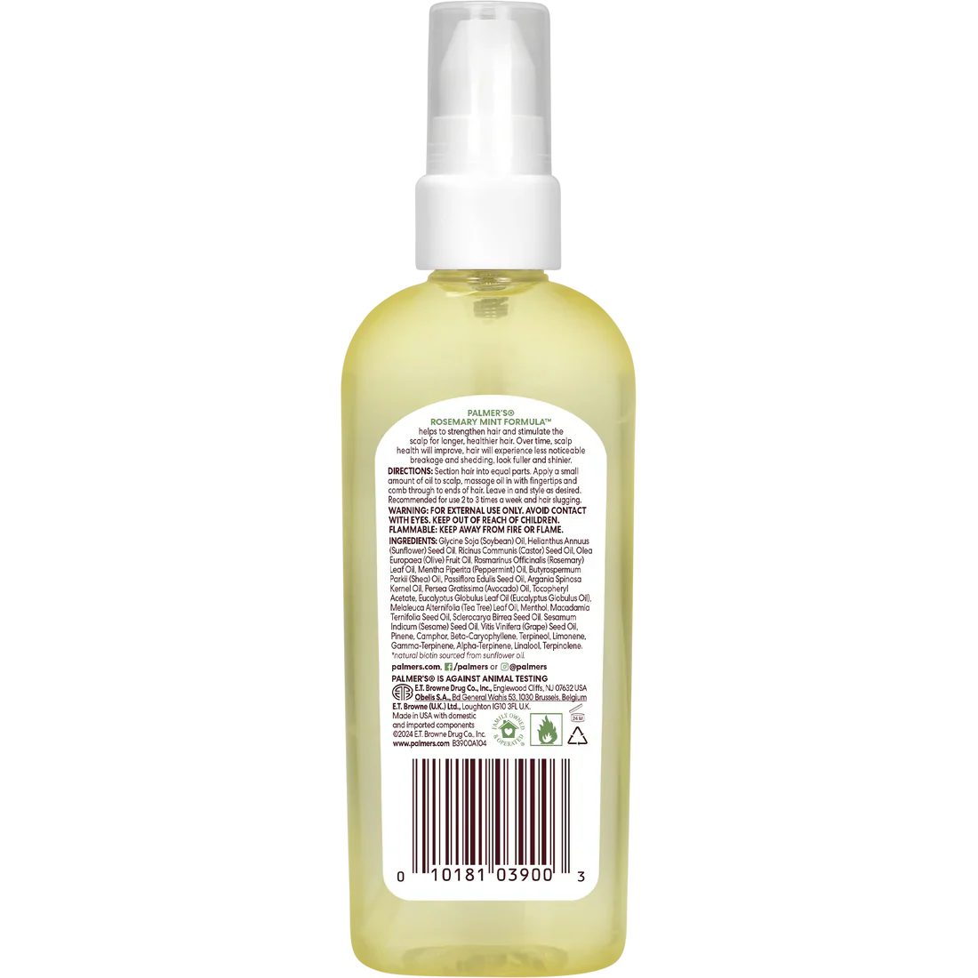 Rosemary Mint Strengthening Hair & Scalp Oil