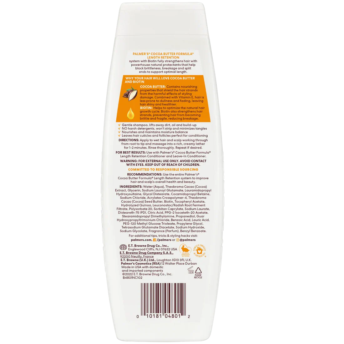 Cocoa Butter Shampoo