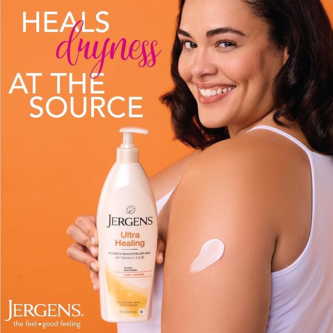 Jergens Ultra Healing Extra Dry Skin Moisturizer Lotion (400ml)