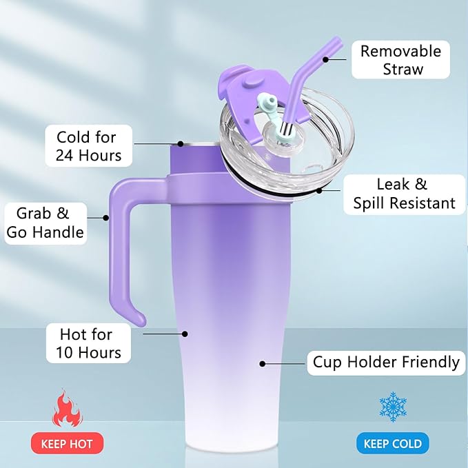 Tumbler Mug – 1200ML Large Capacity Travel Cup