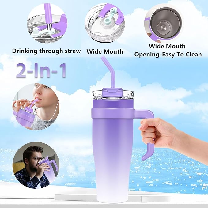 Tumbler Mug – 1200ML Large Capacity Travel Cup