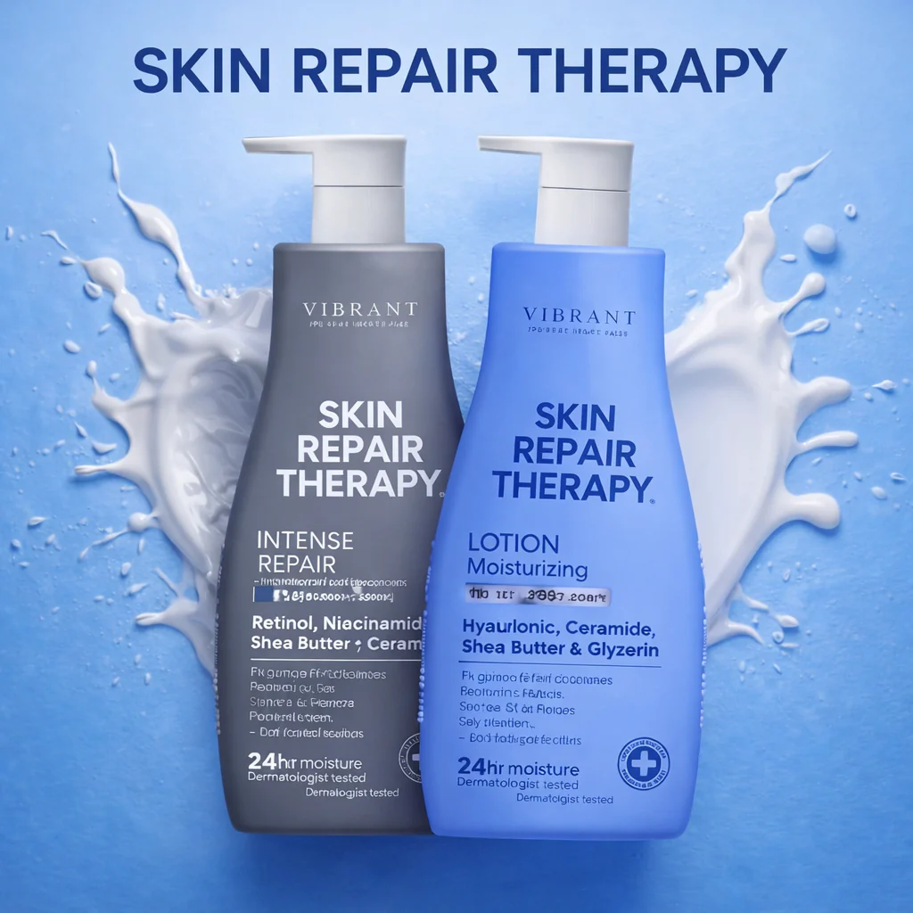 Vibrant Beauty Skin Repair Therapy & Intense Repair Lotion (200ml)