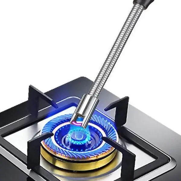 Electric Rechargeable Kitchen Lighter – Windproof & USB Charging