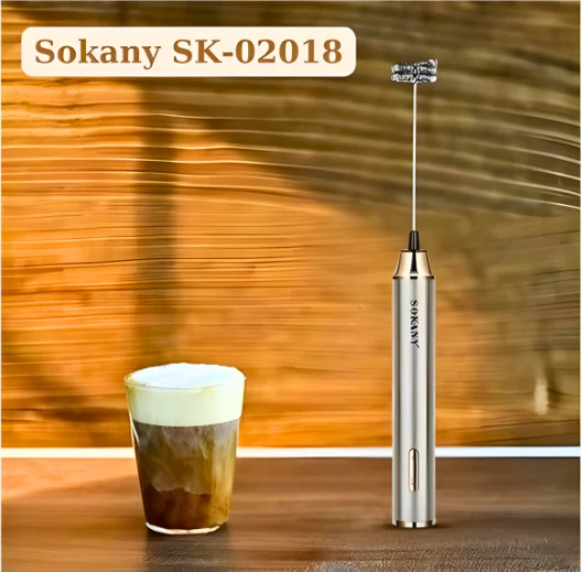 SOKANY 2IN1 USB ELECTRIC MILK FROTHER SK-02018