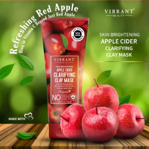Vibrant Beauty Apple Cider Clarifying Clay Mask (200ml)