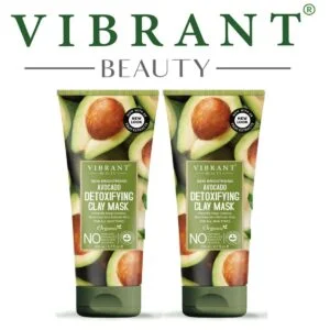 Vibrant Beauty Avocado Detoxifying Clay Mask (200ml) Combo Pack