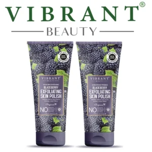 Vibrant Beauty Blackberry Exfoliating Skin Polish (200ml) Combo Pack