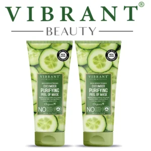 Vibrant Beauty Cucumber Purifying Peel-Off Mask (200ml) Combo Pack