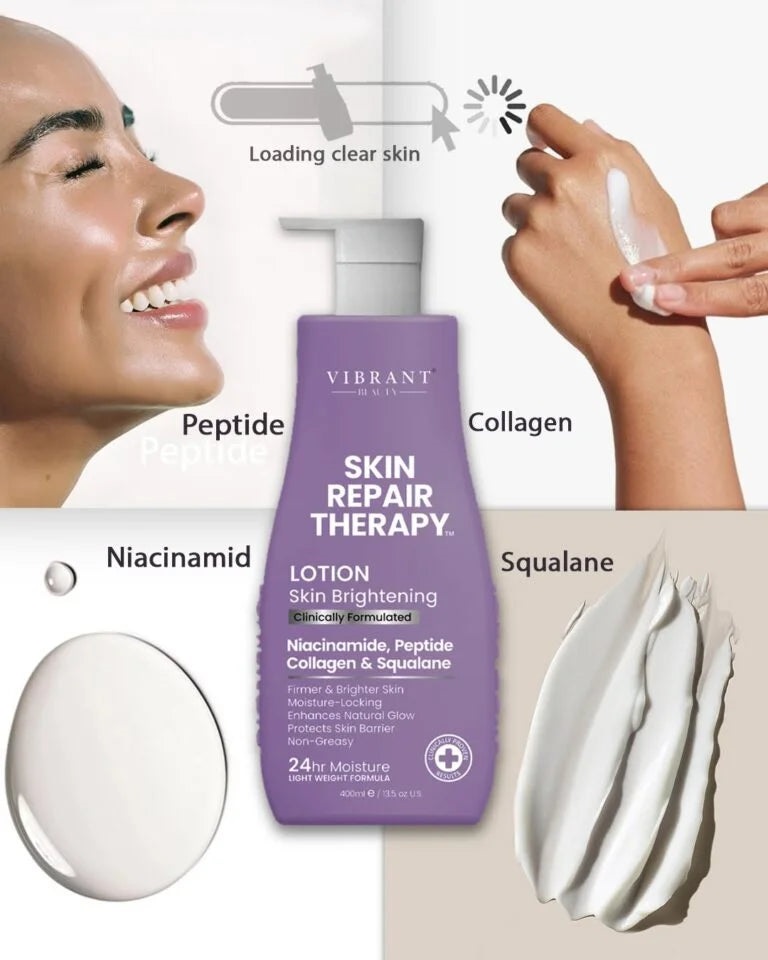 Vibrant Beauty Skin Repair Therapy Skin Brightening Lotion (200ml)