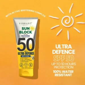 Vibrant Beauty Sunblock SPF50+ Ultra Defense (150ml)