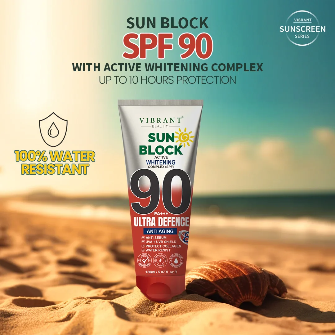 Vibrant Beauty Sunblock SPF90+ Ultra Defense (150ml)