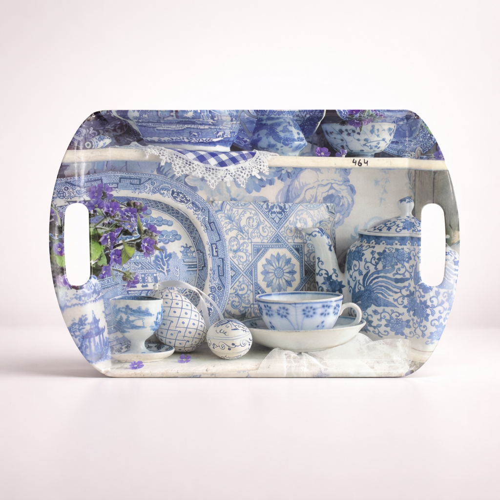 Premium Rectangle Serving Tray with Handles – Durable & Elegant Multipurpose Serving Tray