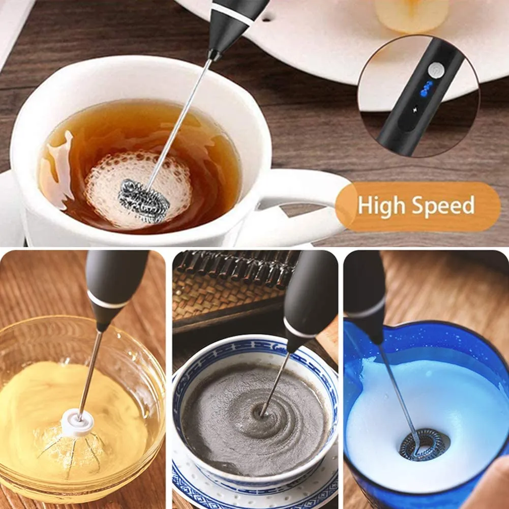 Electric Rechargeable Coffee Beater