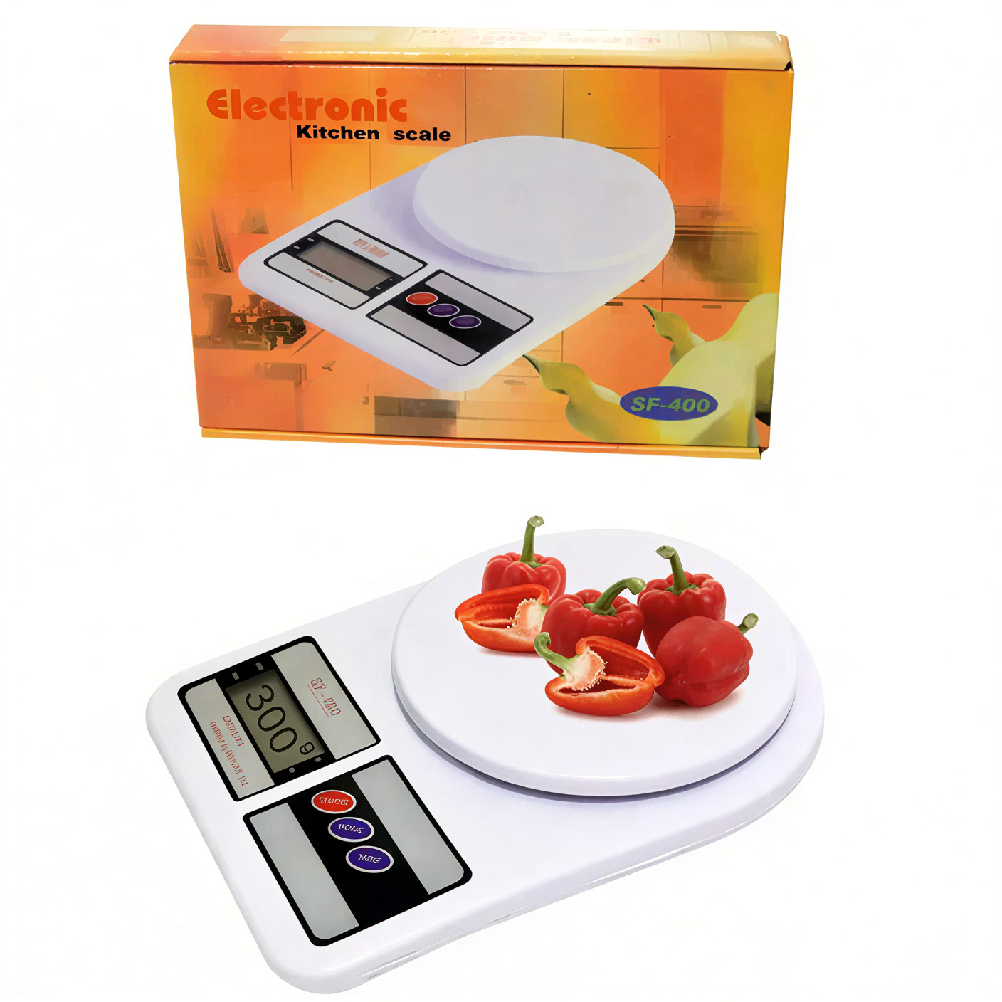 Digital Electronic Weight Scale – 10KG (Free Batteries)