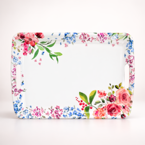 Premium Rectangle Serving Tray with Handles – Durable & Elegant Multipurpose Serving Tray