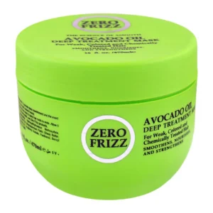 Zero Frizz Avocado Oil Deep Treatment Hair Mask, 470ml