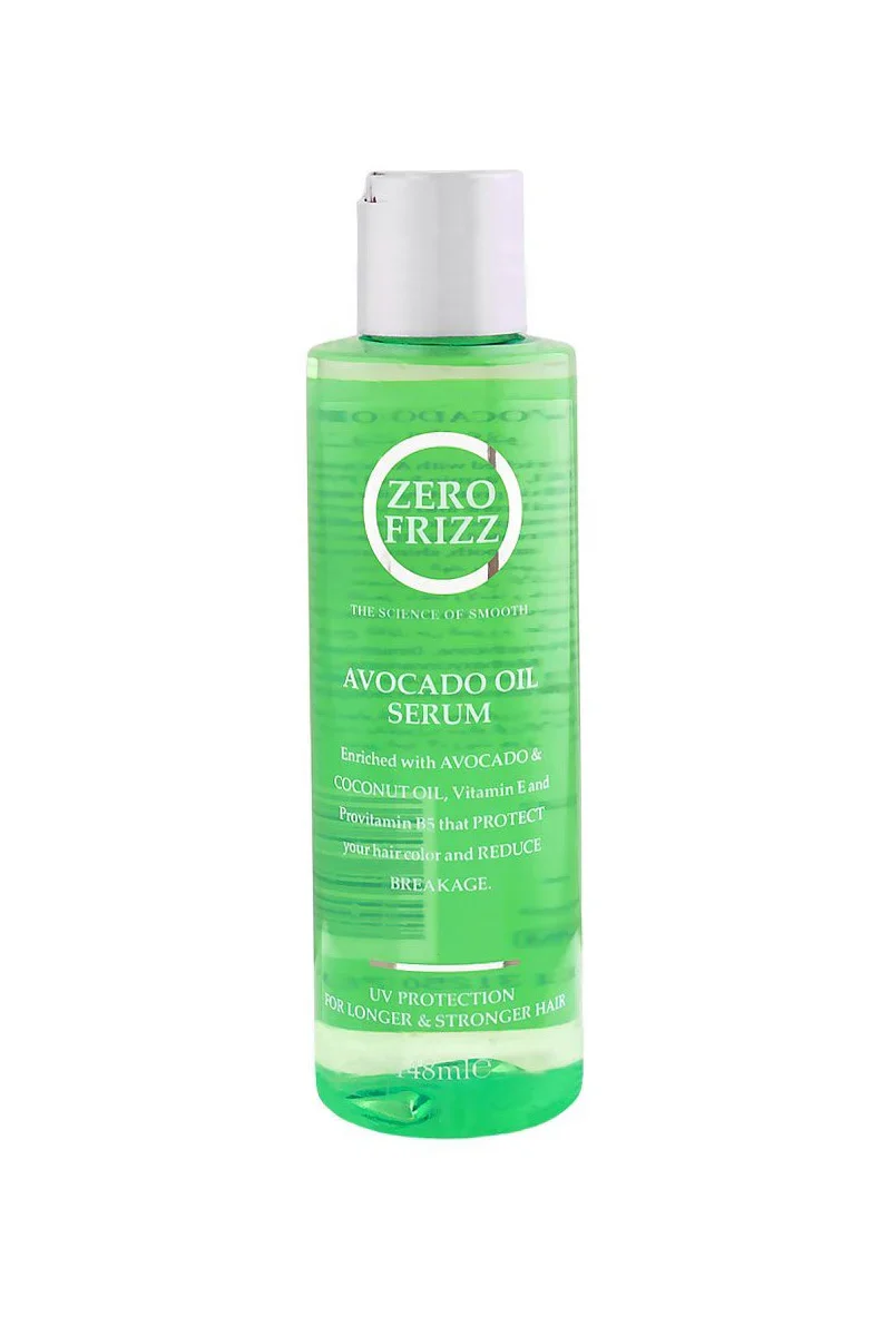 Zero Frizz Avocado Oil Hair Serum, For Longer & Stronger Hair, 148ml