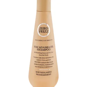 Zero Frizz – Macadamia Oil Shampoo, For Softness & Shiny Hair -355ml