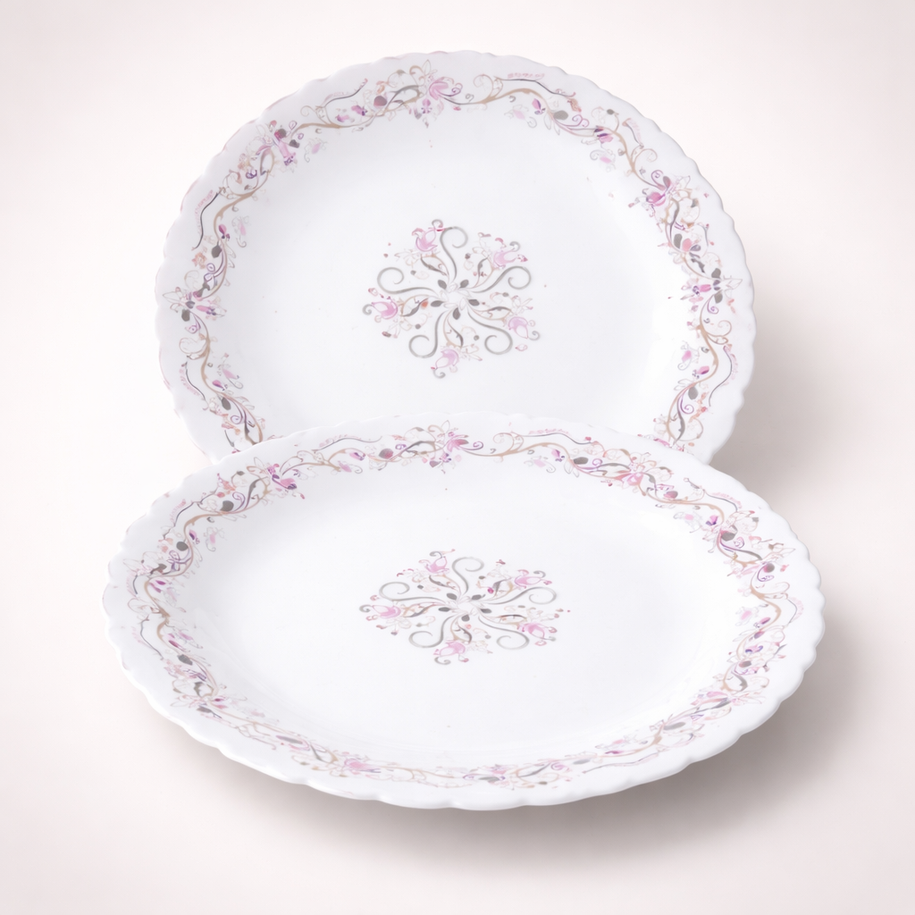 Round Dinner Plates for Home – Stylish & Strong Plates for Dining Table