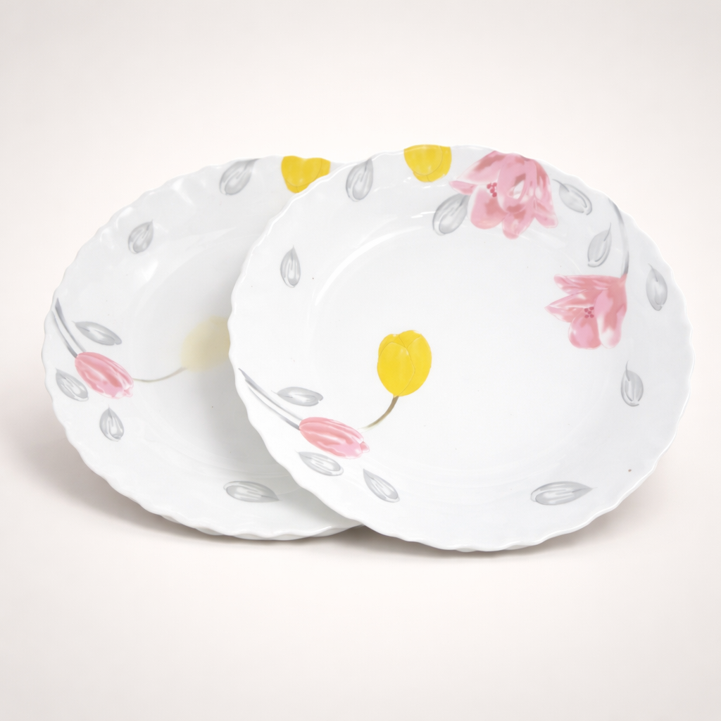 Classic Round Dinner Plates – Strong, Stylish Plates for Everyday Use