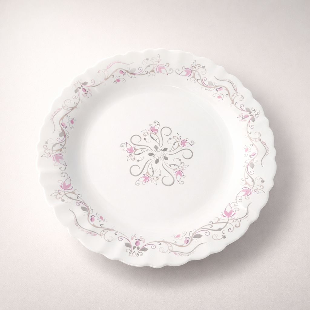 Round Dinner Plates for Home – Stylish & Strong Plates for Dining Table