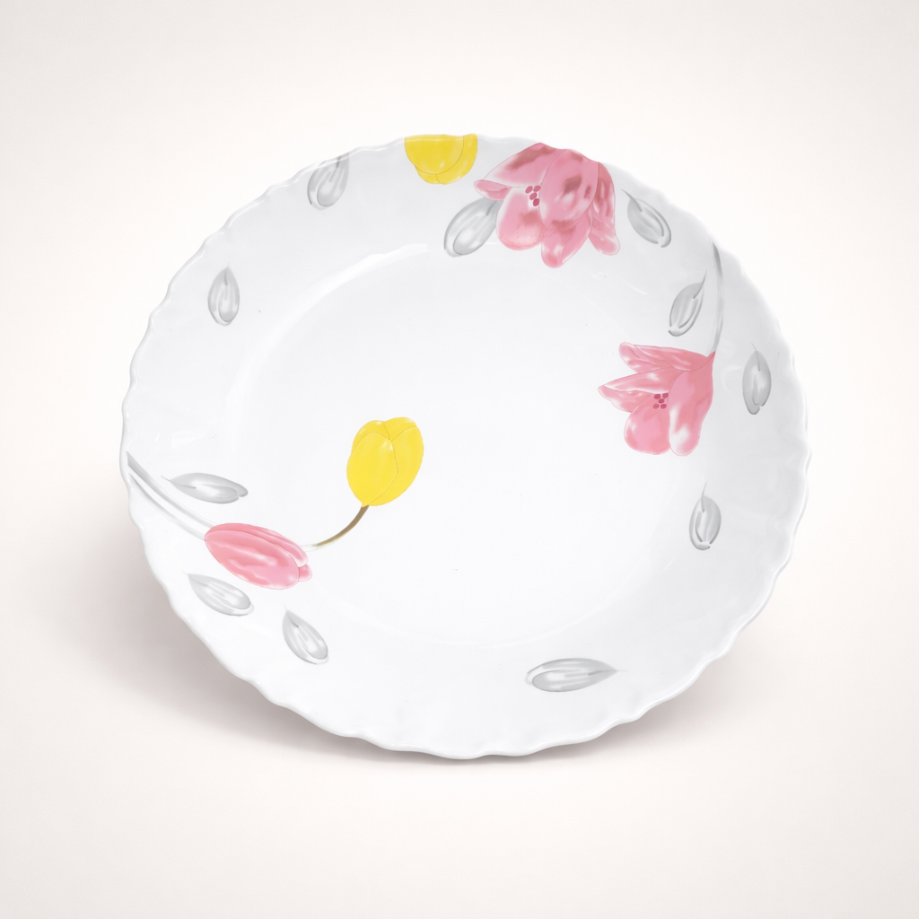 Classic Round Dinner Plates – Strong, Stylish Plates for Everyday Use