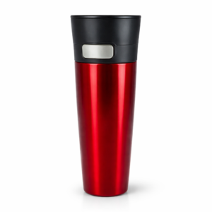 Solidware 0.4L Red Stainless Steel Vacuum Flask – SVC 400H Hot & Cold Thermos Bottle